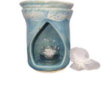 Brûleur céramique flamme bleu clair