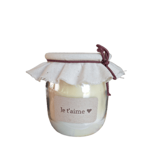 Bougie parfumĂ©e Message Je t'aime en langue Bretonne â Image 2