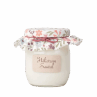 Bougie Parfumée Héliotrope Santal ✨