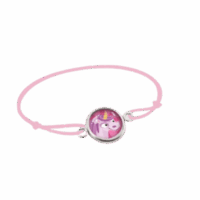 Bracelet Licorne Rose
