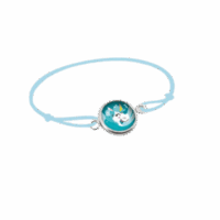 Bracelet Licorne Bleue